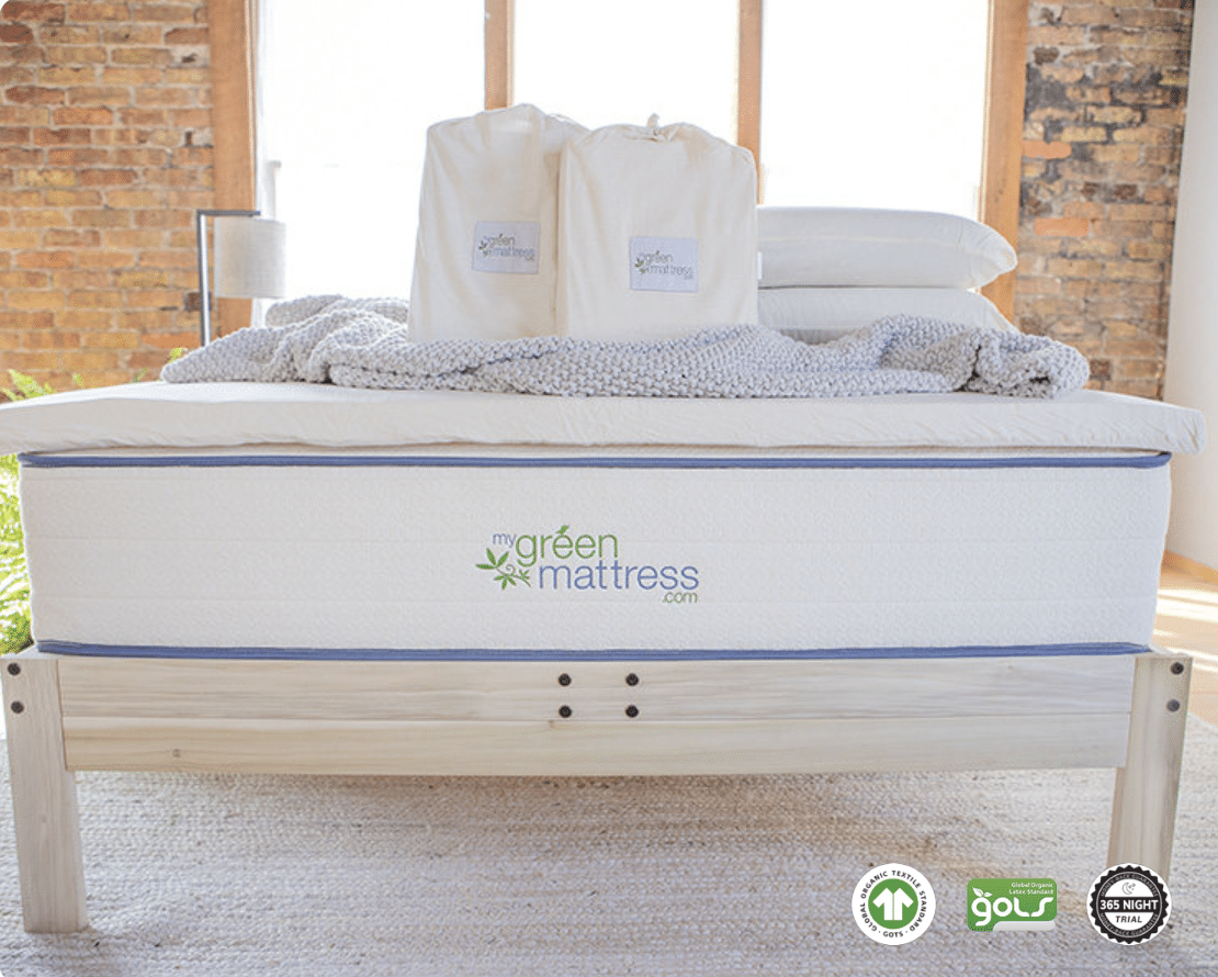 My Green Mattress Topper GOTS Certified Organic Mattress Latex Topper, My Green Mattress promo code